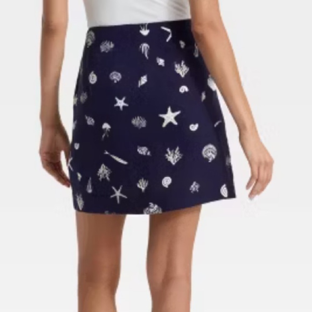 Women's Linen Blend Skort - A New Day™ new 🆕 - Picture 3 of 7